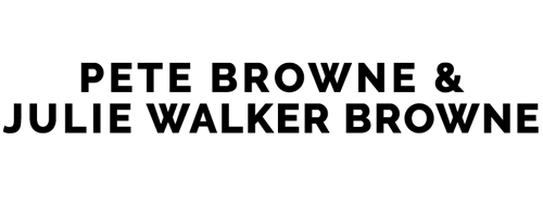 Pete Browne and Julie Walker Browne